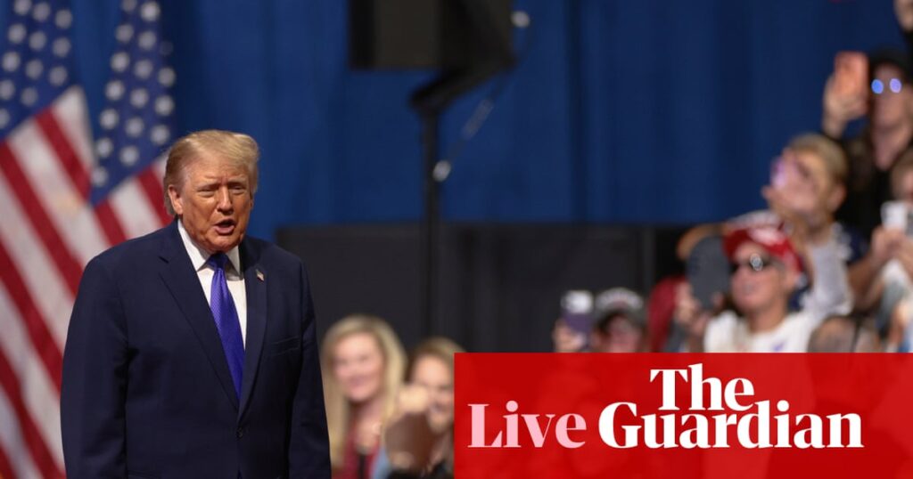 Trump rallies in South Carolina as turmoil grows over Alaska