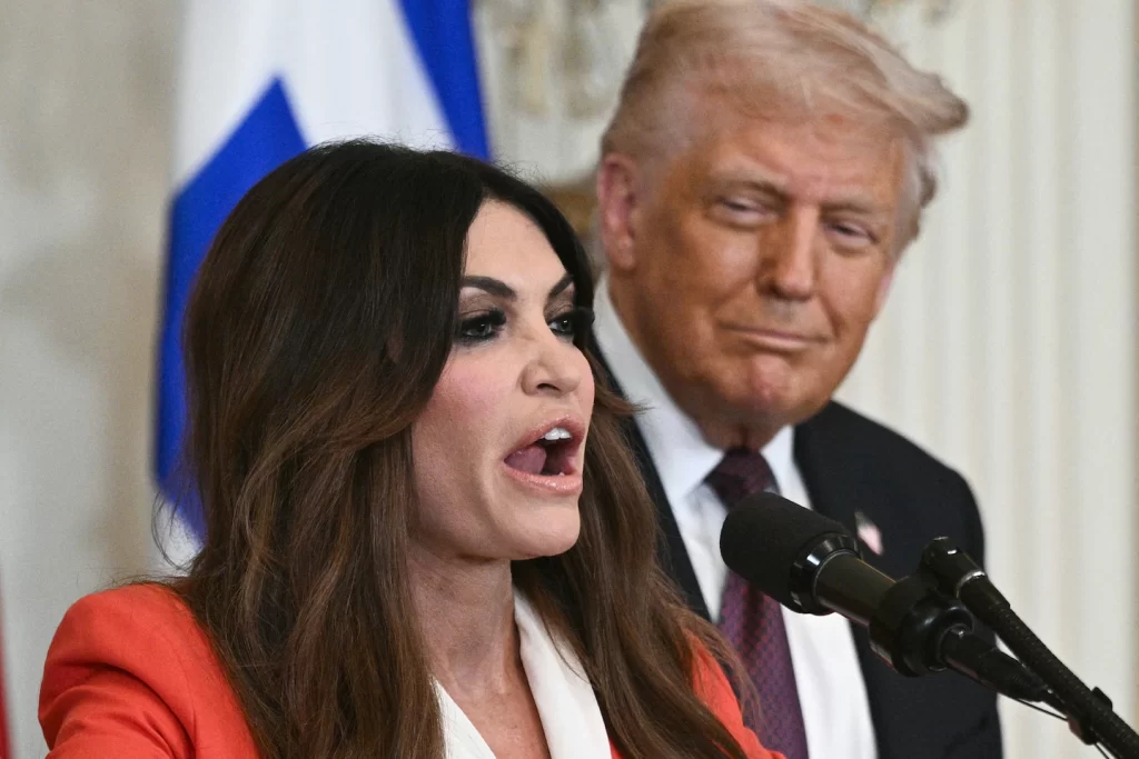 Trump says he’s ‘looking at’ firing Kimberly Guilfoyle from Athens