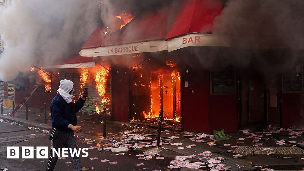 Violent clashes, looting and buildings ablaze in France as over 1,200 arrested after protests – BBC Violent clashes, looting and buildings ablaze in France as over