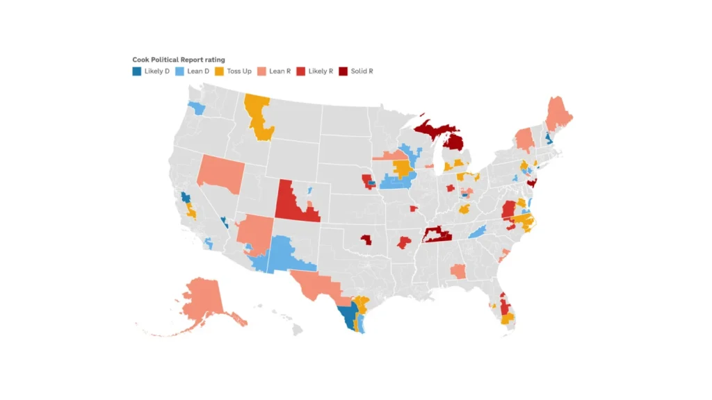 What House races are competitive in the 2026 midterm election? : NPR What House races are competitive in the 2026 midterm election?