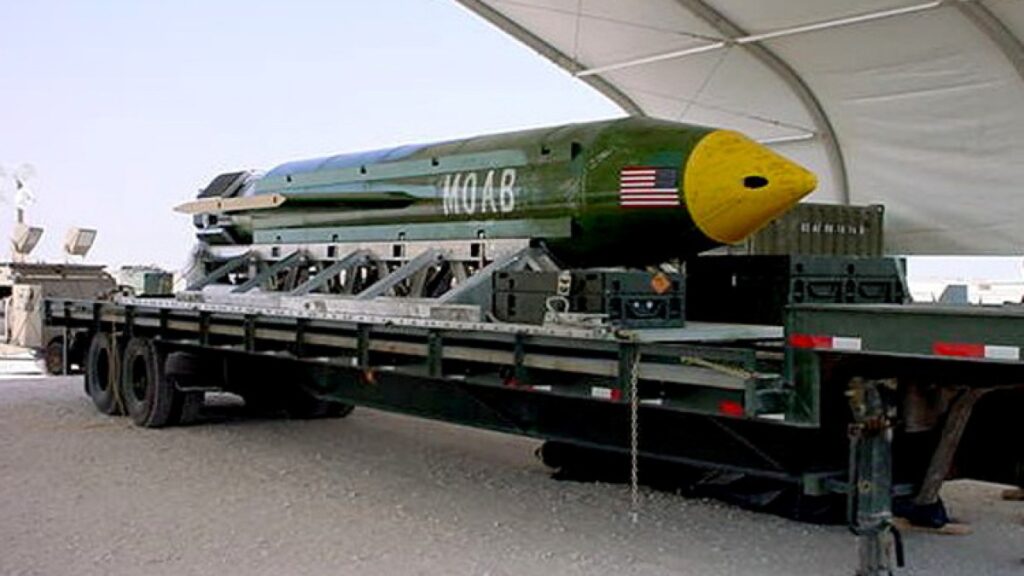 What is the ‘Mother of All Bombs’ US could use in Iran? | US-Israel war on Iran News What is the ‘Mother of All Bombs’ US could use
