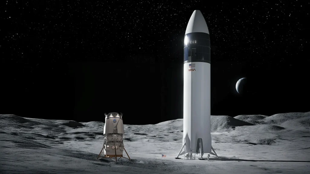 When will SpaceX and Blue Origin fly to the moon?