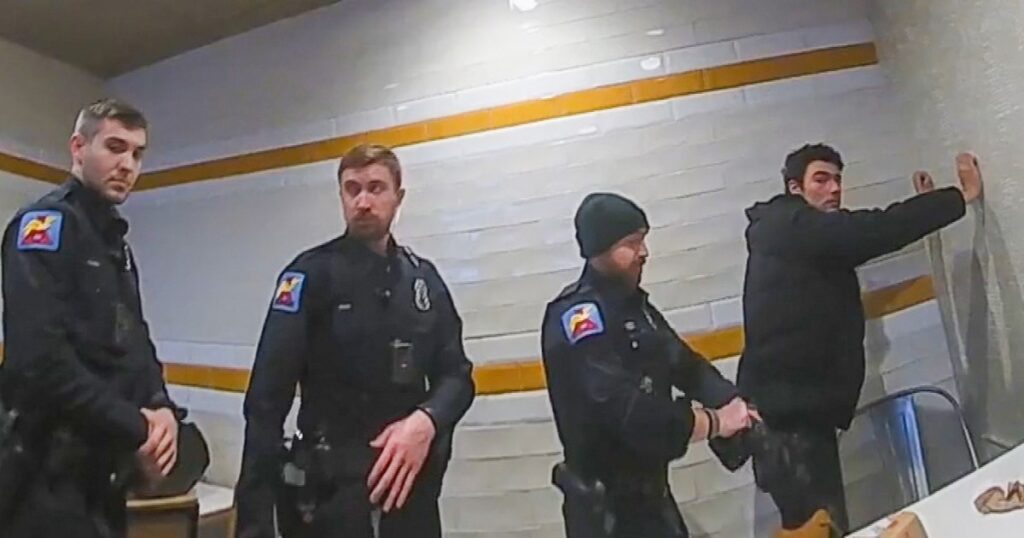 ‘That’s 100% him’: Newly released video shows moment police arrest